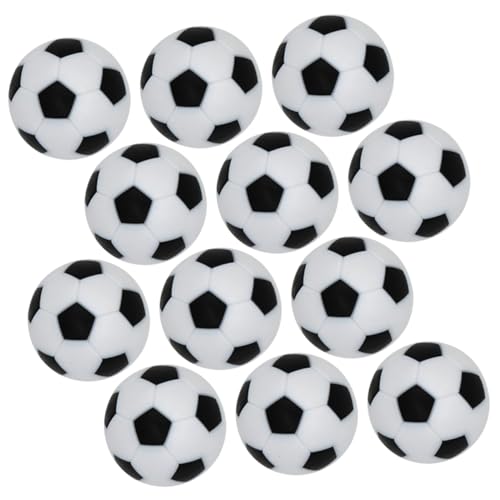 TOYANDONA 12er Set Tischfußball Mini Bälle 23mm Ersatzbälle Für Tischkicker Tischfußball Zubehör Ideal Für Und Geburtstagsfeiern von TOYANDONA