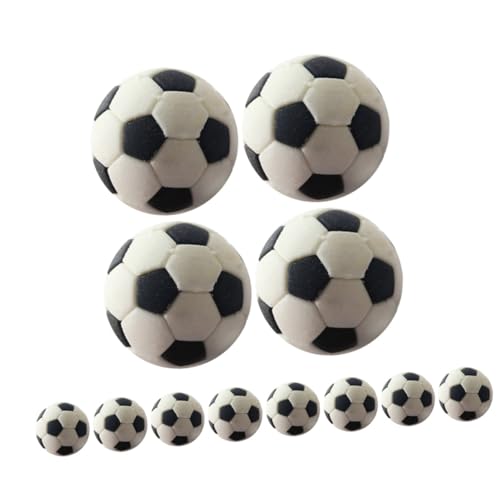 TOYANDONA 12st Puppenhaus Miniatur Essen Leere Tasse Wasser Tasse Mini Modell Zubehör Kotzball Spielzeughaus Minipuppe Mini-wasserbälle Fußballspielzeug Für Hunde Mini-fußball Gummi von TOYANDONA