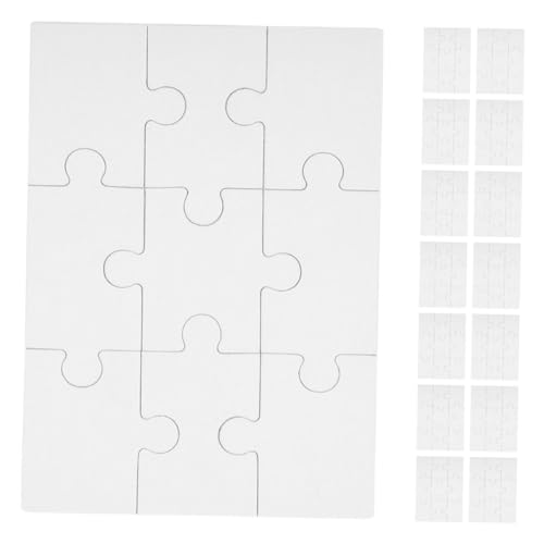 TOYANDONA 15 Blatt Blanko Puzzle zum Ausmalen DIY Bastelset Kinderpuzzle Leere Puzzleteile zum Bemalen und Kreativgestalten Feinmotorik und Fantasie TOYANDONA 15 Blatt Blanko Puzzle zum Ausmalen DIY Bastelset Kinderpuzzle Leere Puzzleteile zum Bemalen und Kreativgestalten Feinmotorik und Fantasie von TOYANDONA