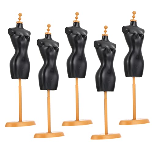 TOYANDONA 15 STK Modellständer Schneiderpuppe Mannequin-Halterung Mini-Spielzeug Puppenkleiderformen Miniatur-DIY-Accessoires Minikleid Mikrospielzeug Miniatur-puppenhaus Miniaturen Plastik von TOYANDONA