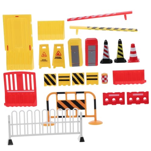 TOYANDONA 15 Stück Teiliges Mini Verkehrszeichen für Realistische Straßenschilder und Straßensperren aus Robustem Kunststoff Pädagogisch zur Verkehrssicherheit und Kreativen Rollenspielen TOYANDONA 15 Stück Teiliges Mini Verkehrszeichen für Realistische Straßenschilder und Straßensperren aus Robustem Kunststoff Pädagogisch zur Verkehrssicherheit und Kreativen Rollenspielen von TOYANDONA