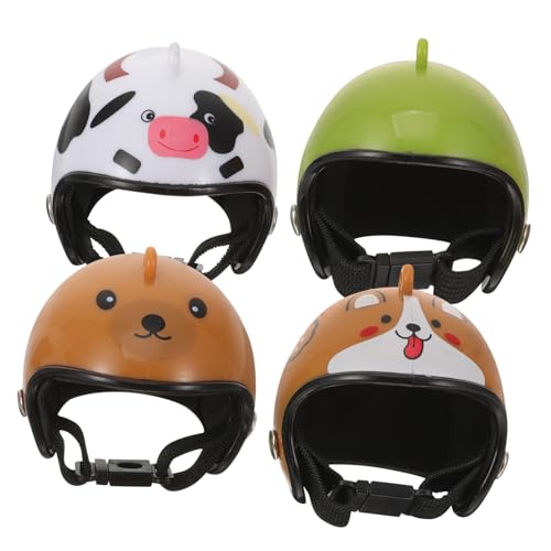 TOYANDONA 16 STK Schutzhelm für Vögel schnittschutzhelm hühnerhelme Vogelmütze Kopfbedeckung Hühnerschutzhelm Kleider Schutzhelme Papageienhelm kreativer Hühnerhelm Baby Henne Haustier Huhn von TOYANDONA