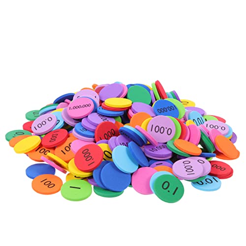 TOYANDONA 160 Stück Teiliges Bunte Eva Zahlenwert Scheiben für Glatte Oberfläche Abgerundete Kanten Pädagogisches Lernspielzeug für Mathematik zum Zahlenverständnis und Rechnenlernen TOYANDONA 160 Stück Teiliges Bunte Eva Zahlenwert Scheiben für Glatte Oberfläche Abgerundete Kanten Pädagogisches Lernspielzeug für Mathematik zum Zahlenverständnis und Rechnenlernen von TOYANDONA