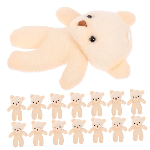 TOYANDONA 180 STK Mini-Puppe kuschelbären Little Bear plüschbär Geschenkidee Kuschelbärchen Spielzeuge kleine Bären aufhängen Teddys Hängende Bärenfiguren hängende kleine Bären PP Baumwolle von TOYANDONA