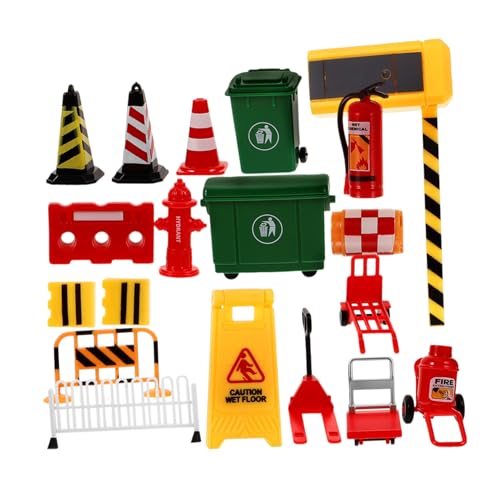 TOYANDONA 19 Stück Mini Verkehrsschilder Teilig Miniatur Verkehrsbarrieren Verkehrszeichen Lernspielzeug für Kompakt Leicht Robust Pädagogisch zur Verkehrssicherheit TOYANDONA 19 Stück Mini Verkehrsschilder Teilig Miniatur Verkehrsbarrieren Verkehrszeichen Lernspielzeug für Kompakt Leicht Robust Pädagogisch zur Verkehrssicherheit von TOYANDONA