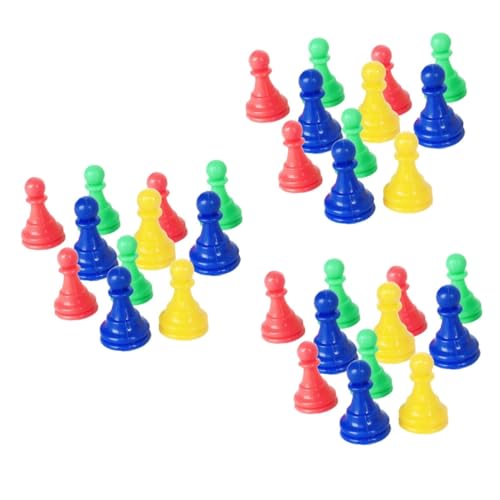 TOYANDONA 192 STK Schachfigur Schachbrett Chess Pieces Spielsteine Chessboard schachkassette spielwaren spielsachen laufstall Spielzeug Chess Boards Game of dice Zubehör für Brettspiele von TOYANDONA