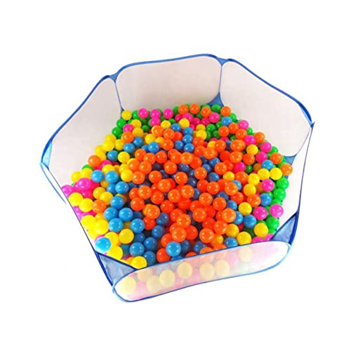 TOYANDONA 1Pc Ball Zelt Tipi Zelt Spielhaus Ball Pool Zelt Laufstall Ball Pool Zaun Blau von TOYANDONA