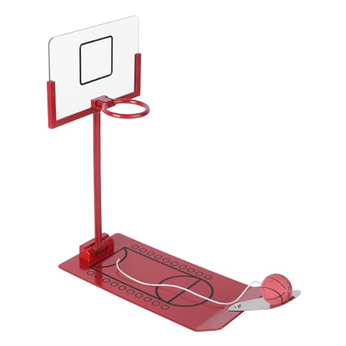 TOYANDONA 1Pc Desktop Basketball Schieß Miniatur Basketballkorb Für Bürodekoration Zusammenklappbar Ideal Für Indoor Spiele Dekompressionsspielzeug Für Und Erwachsene von TOYANDONA