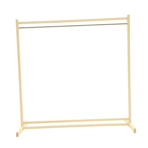 TOYANDONA Puppenkleiderständer Holz für Puppen Kleiderbügel Satz Praktischer Kleiderständer für Puppenkleidung Miniatur Kleiderbügel für Spielzeug für Puppenhaus Zubehör TOYANDONA Puppenkleiderständer Holz für Puppen Kleiderbügel Satz Praktischer Kleiderständer für Puppenkleidung Miniatur Kleiderbügel für Spielzeug für Puppenhaus Zubehör von TOYANDONA