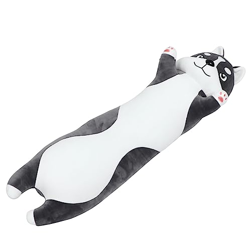 TOYANDONA 1Stk Puppe kindergeschenke Husky plüschtier chatot Plush plüschhund weihnachsgeschenke Tier Stofftier Kissen werfen Valentinstagsgeschenk Plüsch Husky Daunen Baumwolle von TOYANDONA