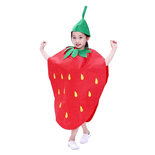 TOYANDONA 1stk Kinder Obst Kleid Für Kinder Obstkostüm Für Kinder Kleidung Für Kinder Halloweenkostüm Kinderkleid Performance-kostüm Für Kinder Ananas Kostüm Ananas-kleid Cosplay Einstellen von TOYANDONA