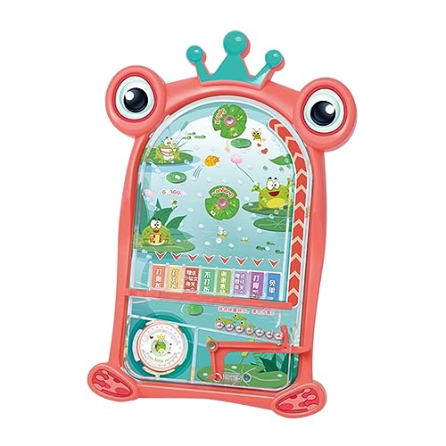 TOYANDONA 1stk Fun Flipperautomat Desktop-Flipper Tischspiel Für Flipperautomat Flipperautomat Für Lustiges Flipper- Desktop-spielspielzeug Rosa Abs von TOYANDONA