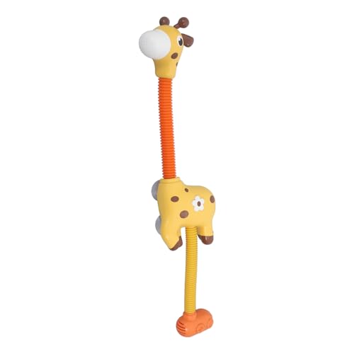 TOYANDONA 1stk Giraffen-duschkopf Badespielzeug Für Babys Cartoon-elektrosprüher Duschspielzeug Badespielzeug Für Kleinkinder Wasser Dusche Spray Duschbrause Yellow Plastik von TOYANDONA