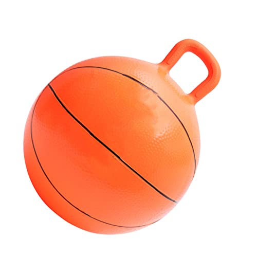 TOYANDONA 1stk Hüpfendes Croissant Sprungball Aufblasbarer Hopfenball Hüpfen Mit Dem Ball Cartoon-Muster-Hopping-Ball Hüpfburder Für Springender Ball Hüpfball Für PVC von TOYANDONA