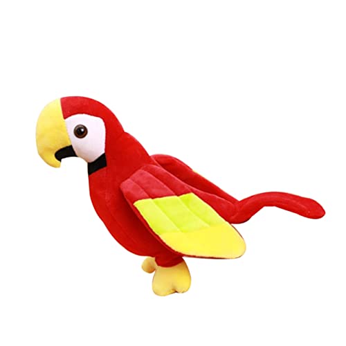 TOYANDONA üsch Papagei Lebensechte Imitation Farbiger Vogel Für Kleinkinder Und Als Partygeschenk Kuscheltier Für Jungen Und ädchen von TOYANDONA