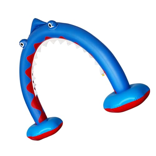 TOYANDONA 1stk Sprinklerbogen Outdoor-spielset Für Kleinkinder Kinderspielzeug Outdoor-Spielzeug Für Kinder Gartenspielzeug Pools Für Kleinkinder Wassermatte Für Badespielzeug PVC Blue von TOYANDONA