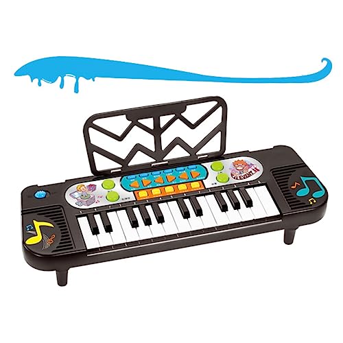 TOYANDONA 1stk Tastenklavier Kindertastatur Klavier Für Kinder Klavier Für Anfänger Musikspielzeug Für Kinder Digitalpiano-Kinder Pädagogisches Musikspielzeug Spielset Für Kinder Black von TOYANDONA