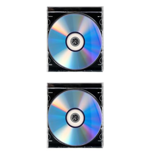 TOYANDONA 2 Sätze Beschreibbare Cd R Discs mit Jewel Case Hohe Kapazität für Audio und Datenspeicherung für Musik und Telefonaufnahmen Vielseitige Anwendung für Zuhause und Büro TOYANDONA 2 Sätze Beschreibbare Cd R Discs mit Jewel Case Hohe Kapazität für Audio und Datenspeicherung für Musik und Telefonaufnahmen Vielseitige Anwendung für Zuhause und Büro von TOYANDONA