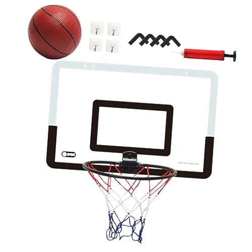 TOYANDONA 2 Sätze Indoor-Basketballkorb Kinderzubehör über der Tür Basketballkorb Kinderkoffer basketballspiel für Kinder Basketball Hoop Indoor Junge Kinderspielzeug PVC von TOYANDONA