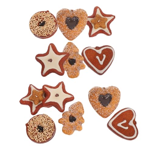 TOYANDONA 2 Sätze Künstliche Weihnachtskekse Teilig Herz Stern Baum Formen Realistische Deko Küchen Requisiten Leicht Zu Reinigen Simulierte Desserts Für Fotografie Unterricht TOYANDONA 2 Sätze Künstliche Weihnachtskekse Teilig Herz Stern Baum Formen Realistische Deko Küchen Requisiten Leicht Zu Reinigen Simulierte Desserts Für Fotografie Unterricht von TOYANDONA