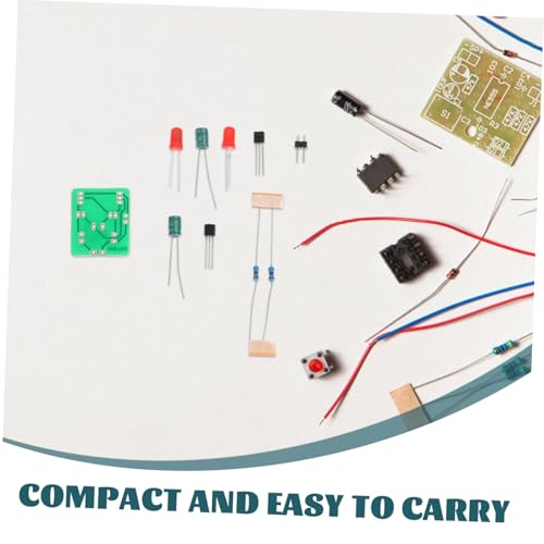 TOYANDONA 2 Sätze Lötkit für Anfänger mit LED Elektronisches DIY Bausatz für Lötübungen Schweißen Praxis Vielseitig für Elektronikbildung und Schulische Experimente TOYANDONA 2 Sätze Lötkit für Anfänger mit LED Elektronisches DIY Bausatz für Lötübungen Schweißen Praxis Vielseitig für Elektronikbildung und Schulische Experimente von TOYANDONA