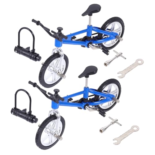 TOYANDONA 2 Sätze Mini Finger Bike aus Verschleißfest und Langlebig Dekoratives MTB Modellspielzeug für Erwachsene als Geburtstagsgeschenk und Tischdekoration TOYANDONA 2 Sätze Mini Finger Bike aus Verschleißfest und Langlebig Dekoratives MTB Modellspielzeug für Erwachsene als Geburtstagsgeschenk und Tischdekoration von TOYANDONA