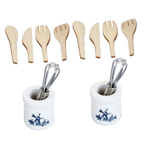 TOYANDONA 2 Sätze Miniatur Küchenutensilien mit Eimer Realistisches Puppenhaus Kochgeschirr Zubehör Vielseitig für Miniaturküche Dekoration und Kreatives Kinderspiel TOYANDONA 2 Sätze Miniatur Küchenutensilien mit Eimer Realistisches Puppenhaus Kochgeschirr Zubehör Vielseitig für Miniaturküche Dekoration und Kreatives Kinderspiel von TOYANDONA