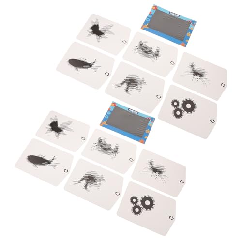 TOYANDONA 2 Sätze Rasteranimation Experimentierkasten Für Illusionswissenschaftsspielzeug Illusionsspielzeug Wissenschaftliches Animation Kit Papier Weiß TOYANDONA 2 Sätze Rasteranimation Experimentierkasten Für Illusionswissenschaftsspielzeug Illusionsspielzeug Wissenschaftliches Animation Kit Papier Weiß von TOYANDONA