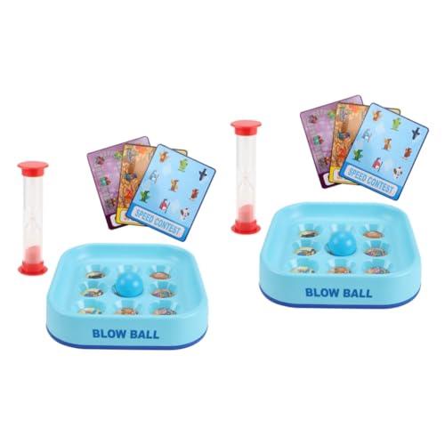 TOYANDONA 2 Sätze Spielball Schach Schachspielzeug Für Kinder Kugelbalancierende Blasspiele Kinder Blasen Spielzeug Motorikspielzeug Für Kinder Kinderspielzeug Abs Stressball Sport von TOYANDONA