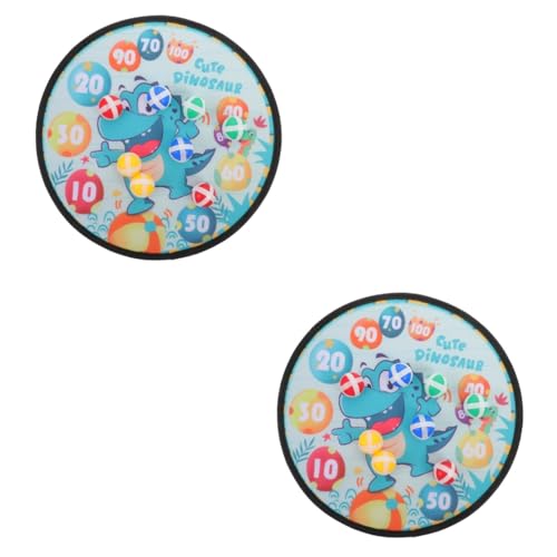 TOYANDONA 2 Sets Kinder Dartscheibe Kinderspielzeug Klebriger Ball Dartscheiben Kinder Interaktives Spielzeug Brettspiele Kinder Wurfspielzeug Klebrige Ballbretter Klebriger Ball von TOYANDONA