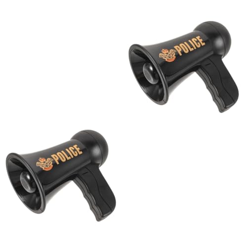 TOYANDONA 2 Stück Amerika Trompete Kid -Trompete Kinderspielzeug Trompete Party für für Loudspeaker Kindertrompete Mikrofon für Plastik Black TOYANDONA 2 Stück Amerika Trompete Kid -Trompete Kinderspielzeug Trompete Party für für Loudspeaker Kindertrompete Mikrofon für Plastik Black von TOYANDONA