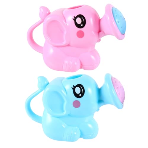 TOYANDONA 2 Stück Elefanten Badewannenspielzeug mit Wassersprühfunktion Bunte Gießkannen für Junge Mädchen und Kleinkinder Robustes Schadstofffreies Material Badespielzeug für Mädchen und TOYANDONA 2 Stück Elefanten Badewannenspielzeug mit Wassersprühfunktion Bunte Gießkannen für Junge Mädchen und Kleinkinder Robustes Schadstofffreies Material Badespielzeug für Mädchen und von TOYANDONA