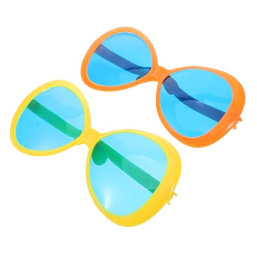 TOYANDONA 2 Stück Hawaii Brillen Clown Party Brillen Große Lustige Sonnenbrillen Lustige Brillen Riesige Lustige Brillen Cosplay Party Brillen Neuartige Party Brillen Strand TOYANDONA 2 Stück Hawaii Brillen Clown Party Brillen Große Lustige Sonnenbrillen Lustige Brillen Riesige Lustige Brillen Cosplay Party Brillen Neuartige Party Brillen Strand von TOYANDONA