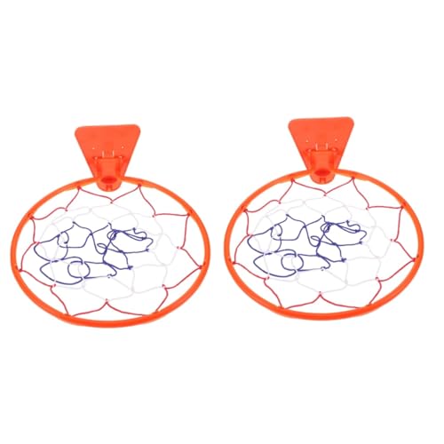 TOYANDONA 2 Stück Kinder Basketballkorb Outdoor Korbständer Innen Hänge Basketballrahmen Basketball Rahmen Badewanne Basketballkorb Innen Basketballkorb Basketballkorb Kunststoff von TOYANDONA