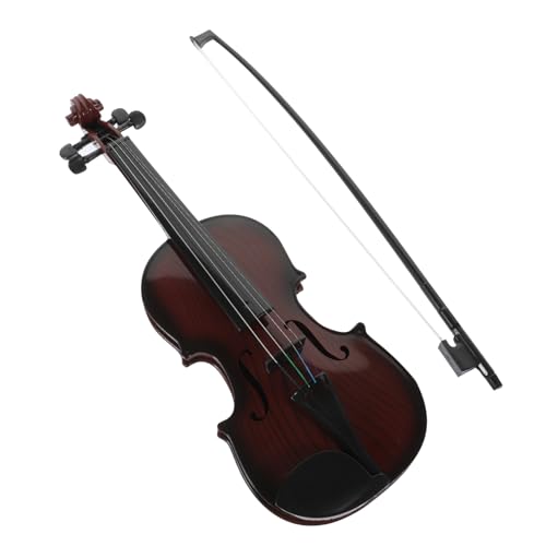 TOYANDONA 2 Stück Kinder Mucic E Gitarre Mini Spielzeug Violine Kinderspielzeug Kindermusik Violine Spielzeug Kleinkindspielzeug Winzige Violine Mini Violine Kinder Violine Spielzeug Mini von TOYANDONA