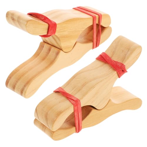 TOYANDONA 2 Stück Massivholz Clips Spielhaus Bauwerkzeuge Kinder Festungsbausatz Seiden Fort Clips Spiel BAU Clips Spielhaus BAU Clips Kinder Fort Clips Kinder Spielzelt Clips Khaki von TOYANDONA