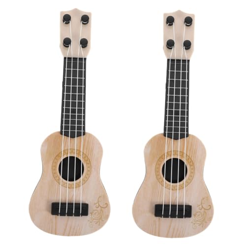 TOYANDONA 2 Stück Mini Saitige Spielzeuggitarre für Kleinkinder Leichtes und Tragbares Musikinstrument für Frühe Musikalische und Kreative Spiele TOYANDONA 2 Stück Mini Saitige Spielzeuggitarre für Kleinkinder Leichtes und Tragbares Musikinstrument für Frühe Musikalische und Kreative Spiele von TOYANDONA