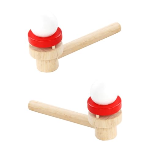 TOYANDONA 2 Stück Schwebende Blasball aus Holz für Interaktives Eltern Junge Mädchen Spiel Farbenfrohes Weiches Kleines Outdoor und Indoor zur Atemmuskel und Koordinationsförderung TOYANDONA 2 Stück Schwebende Blasball aus Holz für Interaktives Eltern Junge Mädchen Spiel Farbenfrohes Weiches Kleines Outdoor und Indoor zur Atemmuskel und Koordinationsförderung von TOYANDONA