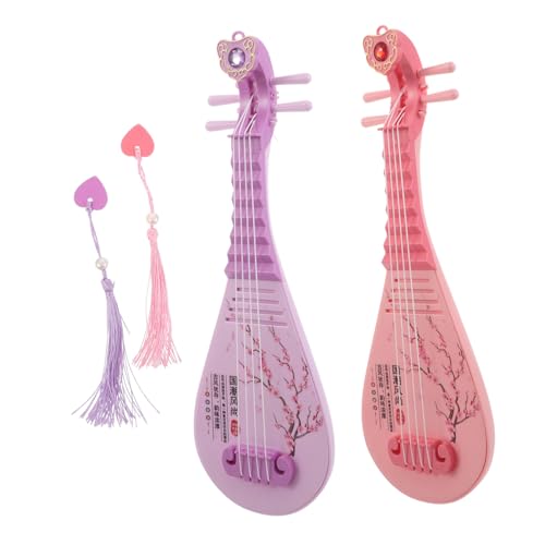 TOYANDONA 2stücke Musikinstrumentenset Für Kleinkinder Pipa-Modell Im Antiken Stil Musikspielzeug Für Junge Mädchen Lichteffekten Spielbare Musiklaute Für Junge Mädchen Chinesisches Musikspi TOYANDONA 2stücke Musikinstrumentenset Für Kleinkinder Pipa-Modell Im Antiken Stil Musikspielzeug Für Junge Mädchen Lichteffekten Spielbare Musiklaute Für Junge Mädchen Chinesisches Musikspi von TOYANDONA