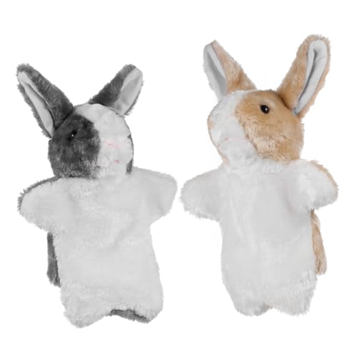 TOYANDONA 2 Stücke Häschen Hand Kaninchen Handpuppe Handpuppe Kaninchen Kaninchen Handpuppe Puppen Kuscheltiere für Ostergeschenke TOYANDONA 2 Stücke Häschen Hand Kaninchen Handpuppe Handpuppe Kaninchen Kaninchen Handpuppe Puppen Kuscheltiere für Ostergeschenke von TOYANDONA