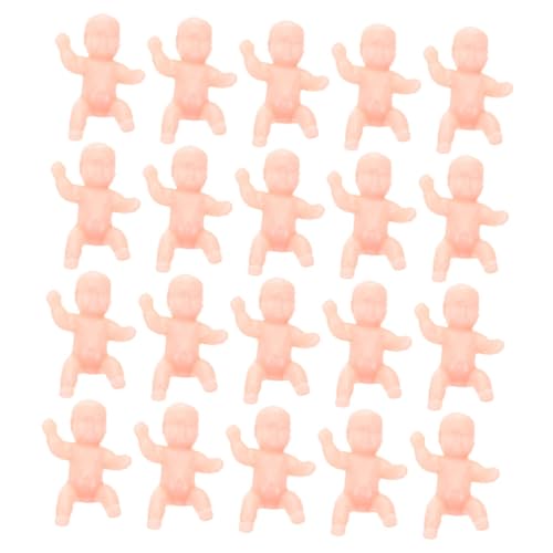 TOYANDONA 20 Stück Mini Eiswürfel Für Babyparty Mädchen Babyparty Spiele Babyparty Dekorationen Junge Babyparty Aufkleber Etiketten Babydecke Mini Babys Babyspielzeug Babyboxen von TOYANDONA