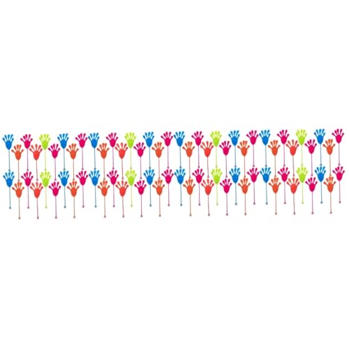 TOYANDONA 200 Stk klebrige Handflächen klebrige Handspielzeuge Stütze juguetes para niños party spielzeug für kinder ' party favours Partyzubehör Fingerspielzeug für klebrige Hände von TOYANDONA