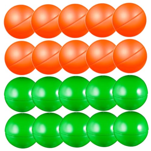 TOYANDONA 20St Offene Lotteriekugel tischtennisball tischfussball kunstoff Kugeln plastikkugel plastikball Bälle rufen interessante Spielbälle Verlosung von Bällen Sphäre Partybälle PVC von TOYANDONA