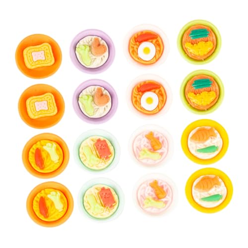 TOYANDONA 20St simuliertes Essen Zubehör für Handyhüllen gefälschter Snack realistisch Mini-japanischer Snack Mini-Snack-Set Puppenhaus schmücken einstellen Baby Lebensmittel Harz von TOYANDONA
