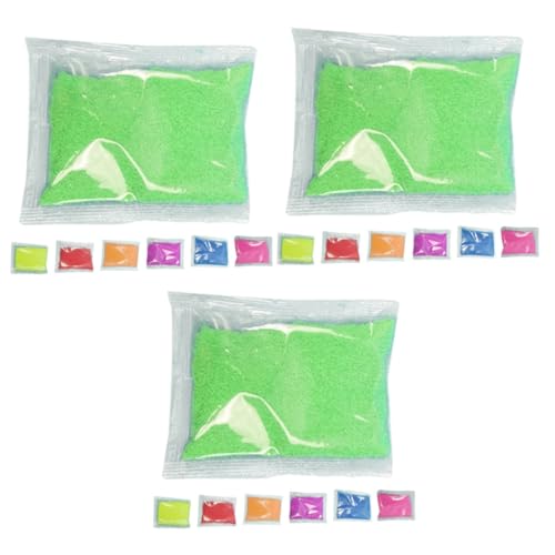 TOYANDONA 21 Packungen Zaubersand Kinderspielzeug bastelsand sandkästen Mini-Strand-Spielsets Sandkunstsand kreativer hydrophober Sand tragbare kleine hydrophobe Sande Trimethylalkoholsand von TOYANDONA