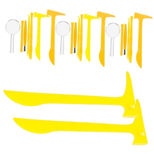 TOYANDONA 21 Stück Teiliges Ausgrabungsset Grabwerkzeug mit Hammer Meißel Pinsel Lupe Kleines Grabset für Archäologie und Edelstein-ausgrabung Jungen Mädchen TOYANDONA 21 Stück Teiliges Ausgrabungsset Grabwerkzeug mit Hammer Meißel Pinsel Lupe Kleines Grabset für Archäologie und Edelstein-ausgrabung Jungen Mädchen von TOYANDONA