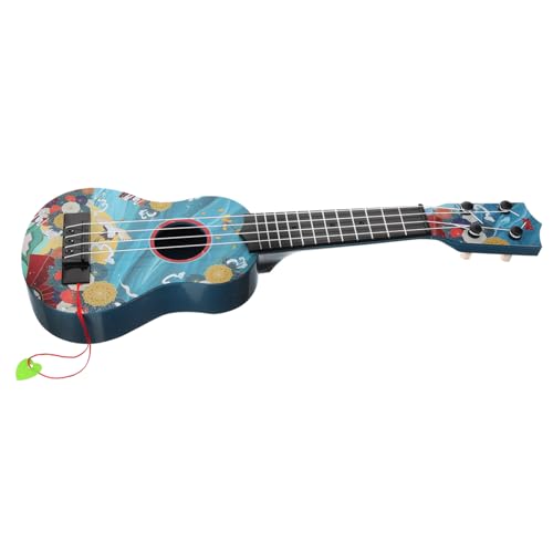 TOYANDONA 21 Ukulele musikinstrumente Musical Instruments Mini Gitarre Mini-Gitarre Akustisches Instrument -Gitarre Kindergitarre akustisch Gitarre Mini-Instrumente Holz Blue von TOYANDONA