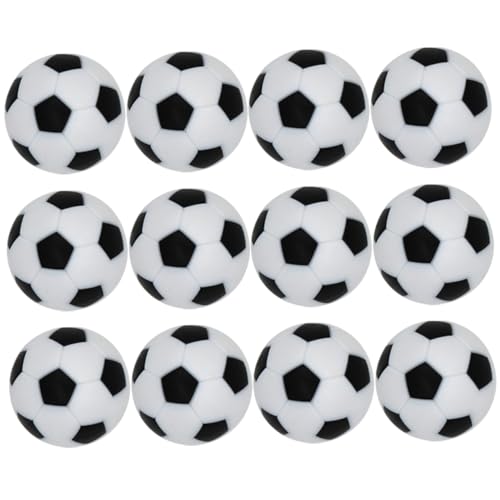 TOYANDONA 24pcs Mini Fußbälle für Tisch Fußball 23mm Bälle Schreibtisch Spiel Ersatz Bälle von TOYANDONA