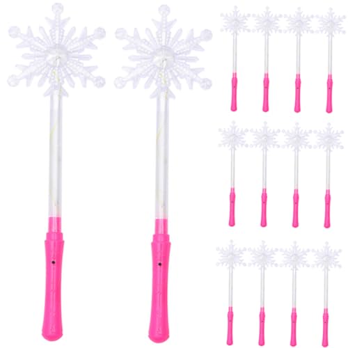 TOYANDONA 24 Stück Teiliges LED Weihnachts Schneeflocken Leuchtstab Bunte Farblicht Party Deko für Mädchen Festliche für Weihnachten Cosplay und Feierlichkeiten TOYANDONA 24 Stück Teiliges LED Weihnachts Schneeflocken Leuchtstab Bunte Farblicht Party Deko für Mädchen Festliche für Weihnachten Cosplay und Feierlichkeiten von TOYANDONA