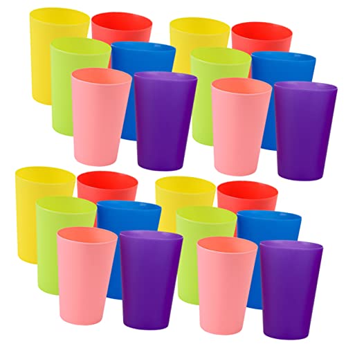 TOYANDONA 24St Tassen stapeln Stacking Cups plastikenten spielsachen für draußen logikspiele Outdoor Toys Becher zum schnellen Stapeln Stapelbecher-Kit Stapelbecher für Babys von TOYANDONA